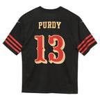 Brock Purdy San Francisco 49ers Nike Preschool 2025 Rivalries Collection Game Jersey - Black