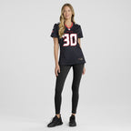 Anthony Averett Houston Texans Nike Women's Team Game Jersey -  Navy