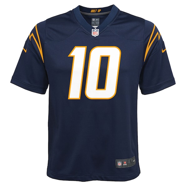 Justin Herbert Los Angeles Chargers Nike Youth Game Jersey - Navy/Powder Blue/Royal/White