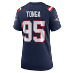 Khyiris Tonga New England Patriots Nike Women's Team Game Jersey -  Navy