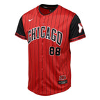 Luis Robert Jr. Chicago White Sox Youth 2025 City Connect Limited Player Jersey - Red/Black