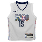 Nikola Jokic Denver Nuggets Nike Toddler 2024/25 Swingman Player Jersey - City Edition - White