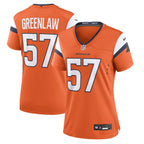 Dre Greenlaw Denver Broncos Nike Women's Team Game Jersey -  Orange