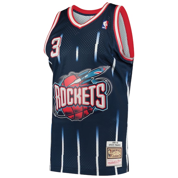 Steve Francis Houston Rockets Hardwood Classics Swingman Jersey - Navy