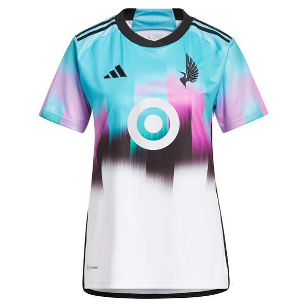 Michael Boxall Minnesota United FC adidas Women's 2024 The Northern Lights Kit Replica Jersey - White