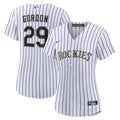 Tanner Gordon Colorado Rockies Nike Women's Home Replica Jersey - White