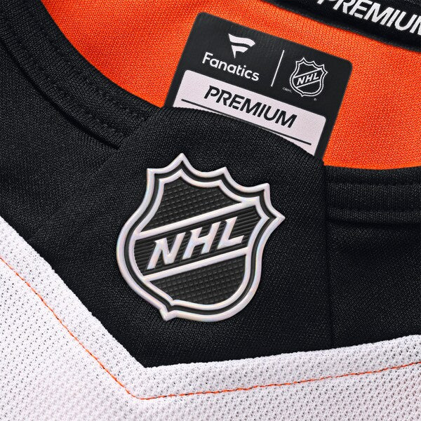 Philadelphia Flyers  Away Premium Jersey - White/Burnt Orange/Black