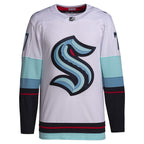 Jordan Eberle Seattle Kraken adidas Away Primegreen Authentic Pro Player Jersey - White/Navy