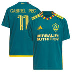 Gabriel Pec LA Galaxy adidas Youth 2024 LA Kit Replica Player Jersey - Green