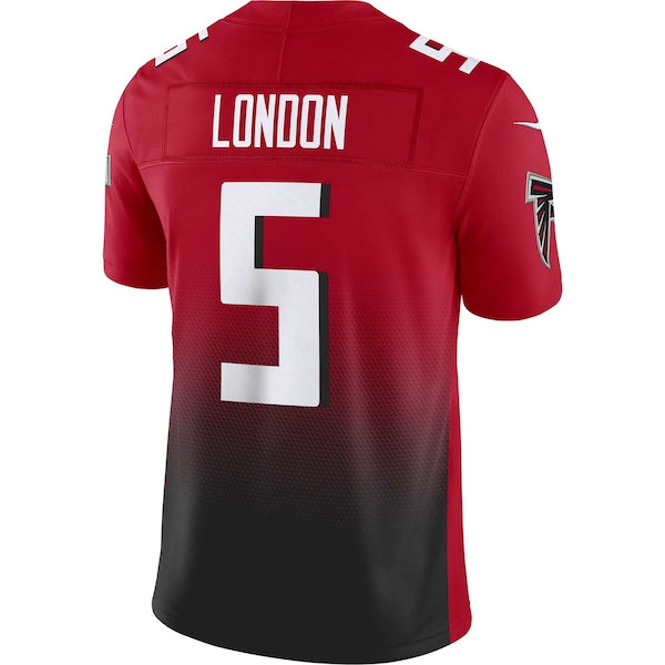 Drake London Atlanta Falcons Nike Vapor F.U.S.E. Limited Jersey - Red/Black