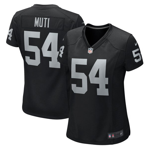 Netane Muti Las Vegas Raiders Nike Women's Team Game Jersey -  Black