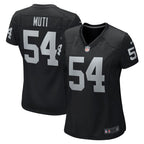 Netane Muti Las Vegas Raiders Nike Women's Team Game Jersey -  Black