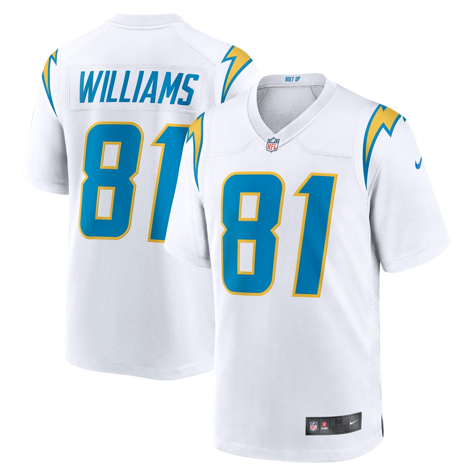 Mike Williams Los Angeles Chargers Nike Game Jersey - Powder Blue/Navy/Royal/White