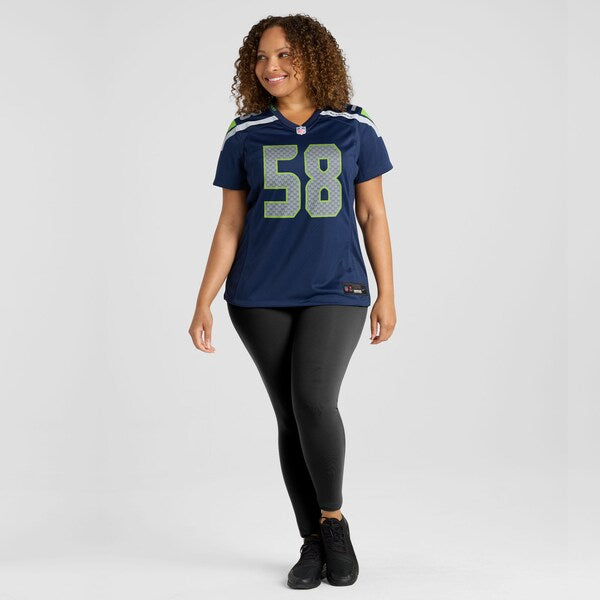 Derick Hall Seattle Seahawks Nike Women's Team Game Jersey -  College Navy/Navy