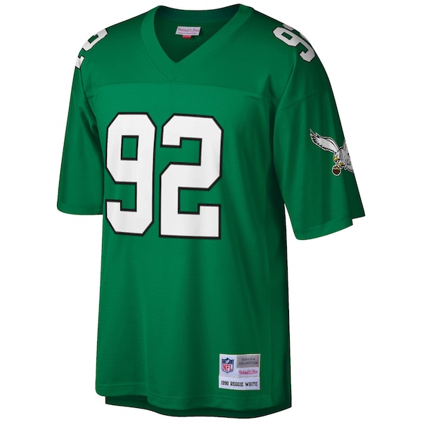 Reggie White Philadelphia Eagles Legacy Replica Jersey - Kelly Green