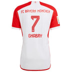 Serge Gnabry Bayern Munich adidas 2023/24 Home Authentic Jersey - White/Black
