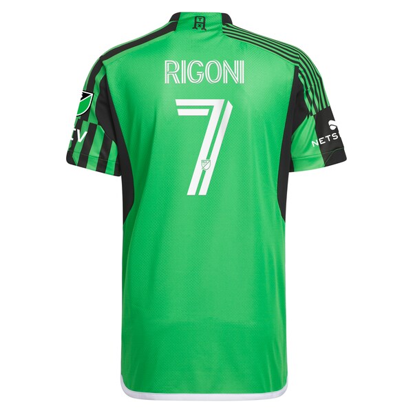 Emiliano Rigoni Austin FC adidas 2024 Las Voces Kit Authentic Jersey - Green