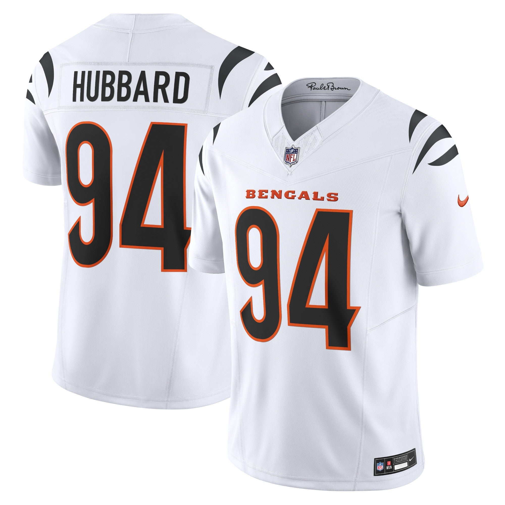 Sam Hubbard Cincinnati Bengals Nike Vapor F.U.S.E. Limited Jersey - Black/White