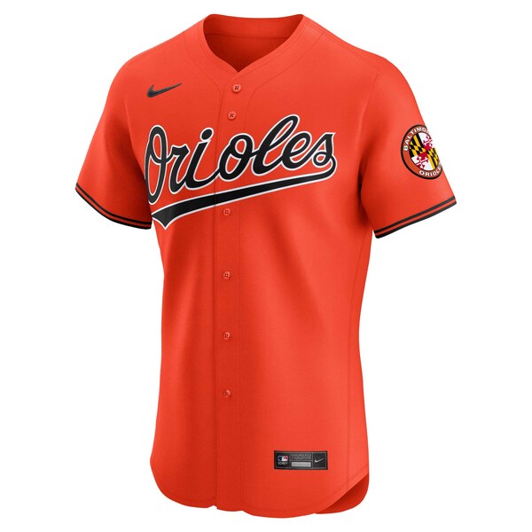 Baltimore Orioles Nike Alternate Vapor Premier Elite Patch Jersey - Orange