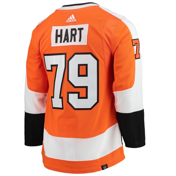 Carter Hart Philadelphia Flyers adidas Home Primegreen Authentic Player Jersey - Orange