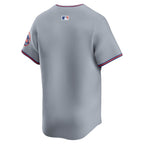 New York Mets Nike Away Limited Jersey - Gray/White
