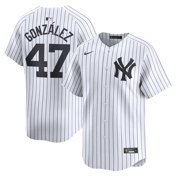Victor González New York Yankees Nike Home Limited Player Jersey – White