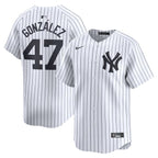Victor González New York Yankees Nike Home Limited Player Jersey – White