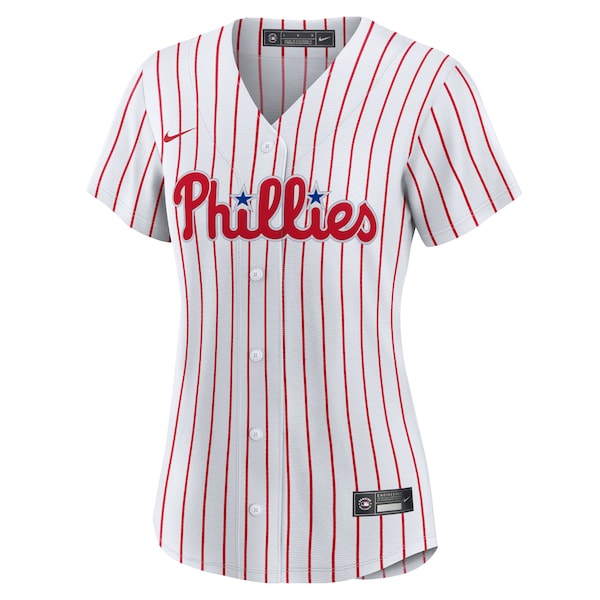 Philadelphia Phillies Nike Women's #1 Mom Home Replica Jersey - White