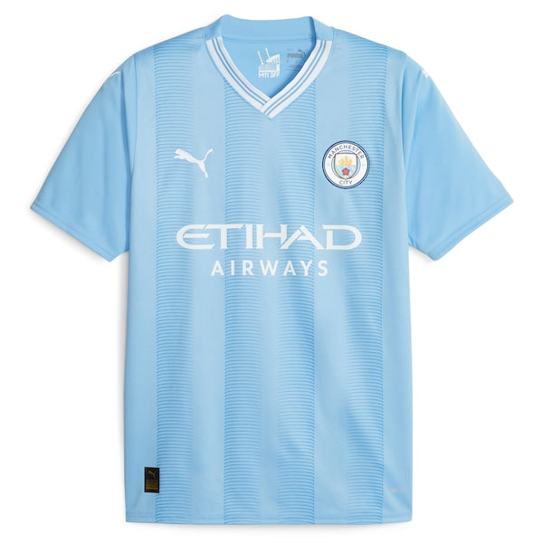 Julián Álvarez Manchester City Puma 2023/24 Home Replica Player Jersey - Sky Blue