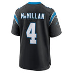 Tetairoa McMillan Carolina Panthers Nike 2025 NFL Draft First Round Pick Game Jersey - Black