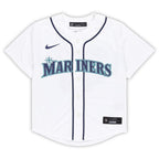 Julio Rodríguez Seattle Mariners Nike Preschool Home Game Jersey - White