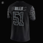 Sam Mills Carolina Panthers Nike Retired Player RFLCTV Limited Jersey - Black