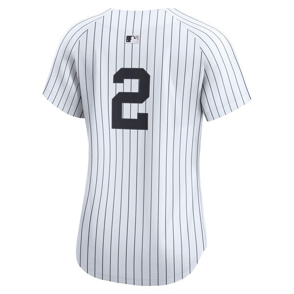 Derek Jeter New York Yankees Nike Women's Home Limited Player Jersey – White