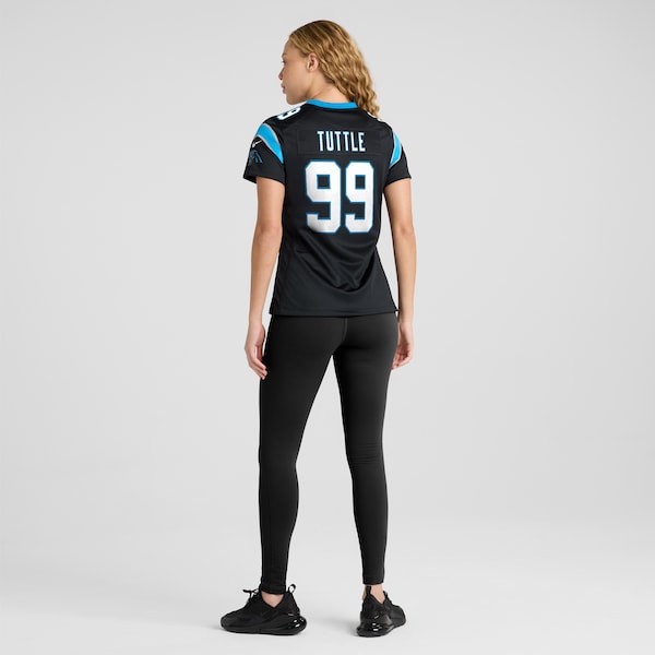 Shy Tuttle Carolina Panthers Nike Women's  Game Jersey -  Black