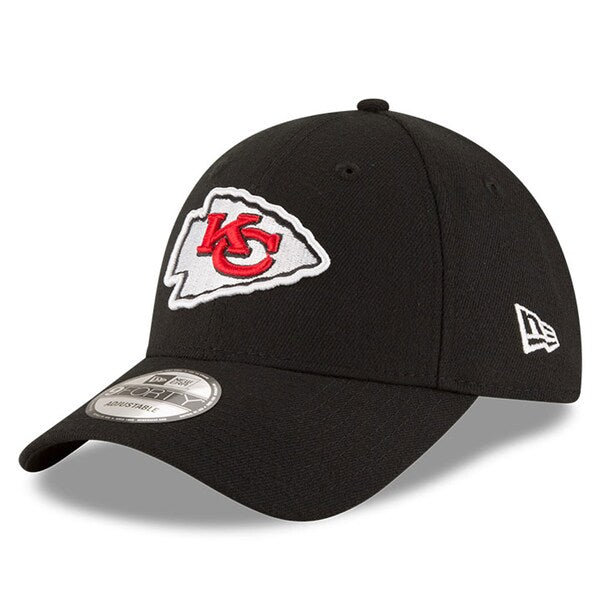 Kansas City Chiefs New Era Super Bowl LVIII Champions Side Patch 9FORTY Adjustable Hat - Black
