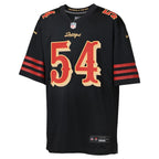 Fred Warner San Francisco 49ers Nike Youth 2025 Rivalries Collection Game Jersey - Black
