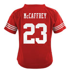 Christian McCaffrey San Francisco 49ers Nike Toddler Game Jersey - Scarlet
