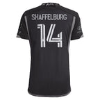 Jacob Shaffelburg Nashville SC adidas 2024 Man In Black Kit Authentic Player Jersey - Black