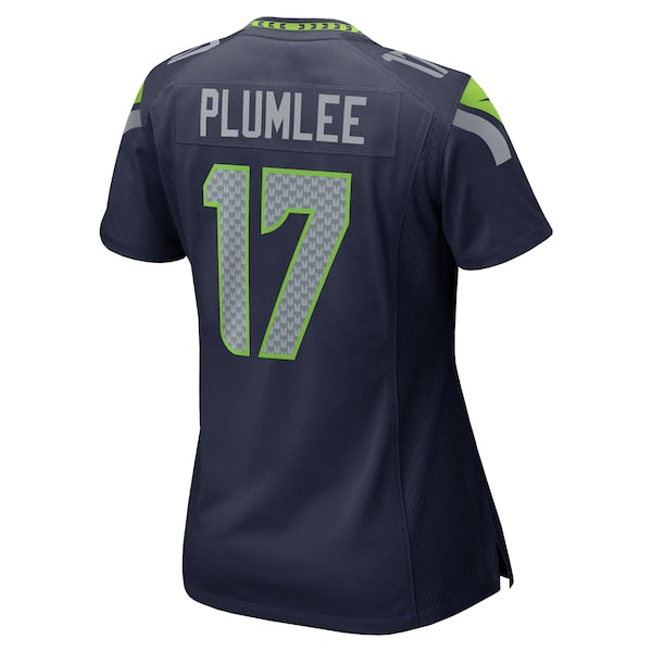 John Rhys Plumlee Seattle Seahawks Nike Women's Team Game Jersey -  College Navy