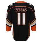 Trevor Zegras Anaheim Ducks Youth Home Premier Player Jersey - Black