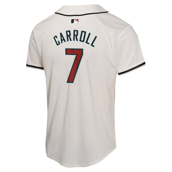 Corbin Carroll Arizona Diamondbacks Nike Youth Home Game Player Jersey - White