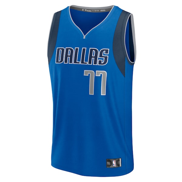 Luka Dončić Dallas Mavericks  Fast Break Replica Player Jersey - Icon Edition - Blue