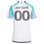 Minnesota United FC adidas 2024 The Northern Lights Kit Replica Custom Jersey - White