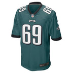 Landon Dickerson Philadelphia Eagles Nike Game Player Jersey - Midnight Green