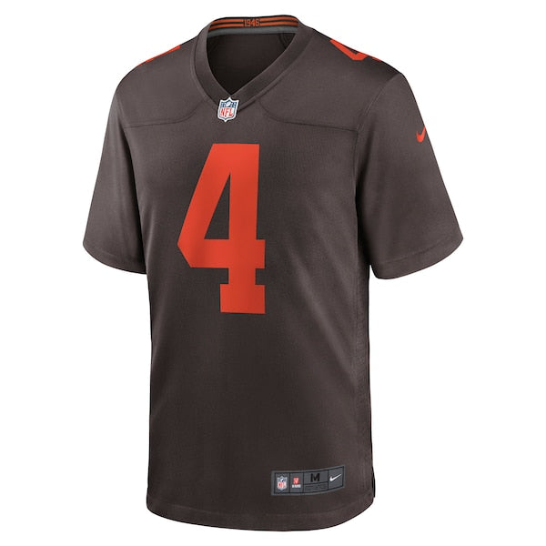 Deshaun Watson Cleveland Browns Nike Alternate Game Jersey - Brown/White