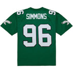 Clyde Simmons Philadelphia Eagles Legacy Replica Jersey - Kelly Green