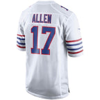 Josh Allen Buffalo Bills Nike Youth Game Jersey - White/Red/Royal