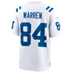 Tyler Warren Indianapolis Colts Nike 2025 NFL Draft First Round Pick Game Jersey - White