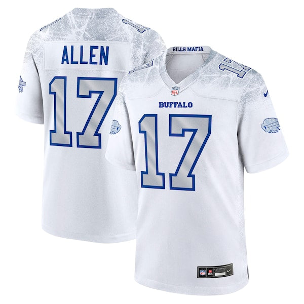 Josh Allen Buffalo Bills Nike 2025 Rivalries Collection Game Jersey - White