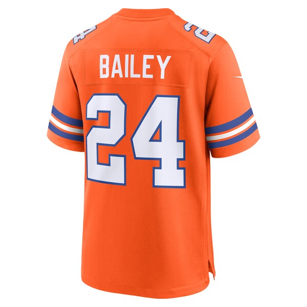 Champ Bailey Denver Broncos Nike Mile High Collection 1977 Throwback Retired Player Game Jersey - Orange